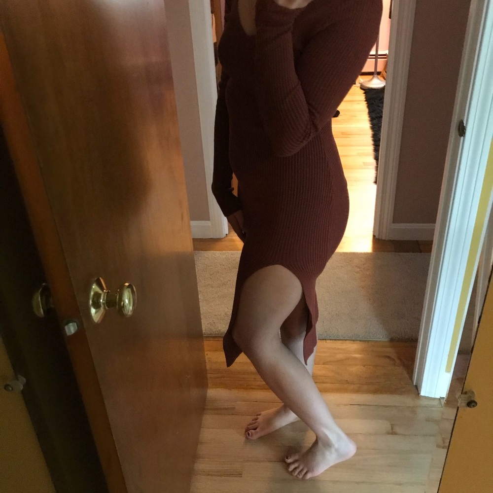 Sweater dress!